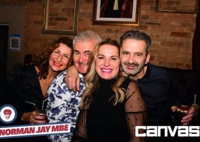 Guests posing for a photo at the Norman Jay night at Canvas Bournemouth