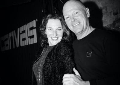 Guests posing for a photo at the Norman Jay night at Canvas Bournemouth