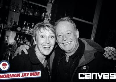 Guests posing for a photo at the Norman Jay night at Canvas Bournemouth