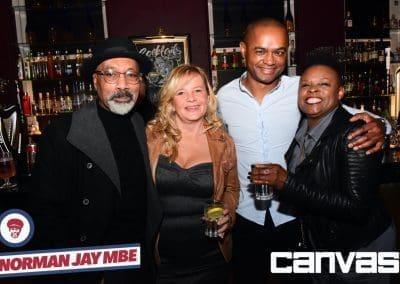 Guests posing for a photo at the Norman Jay night at Canvas Bournemouth