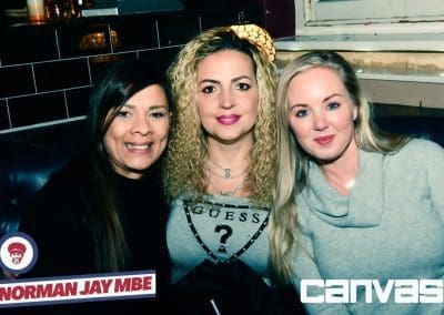 Guests posing for a photo at the Norman Jay night at Canvas Bournemouth