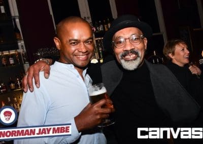 Guests posing for a photo at the Norman Jay night at Canvas Bournemouth