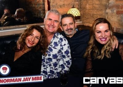 Guests posing for a photo at the Norman Jay night at Canvas Bournemouth