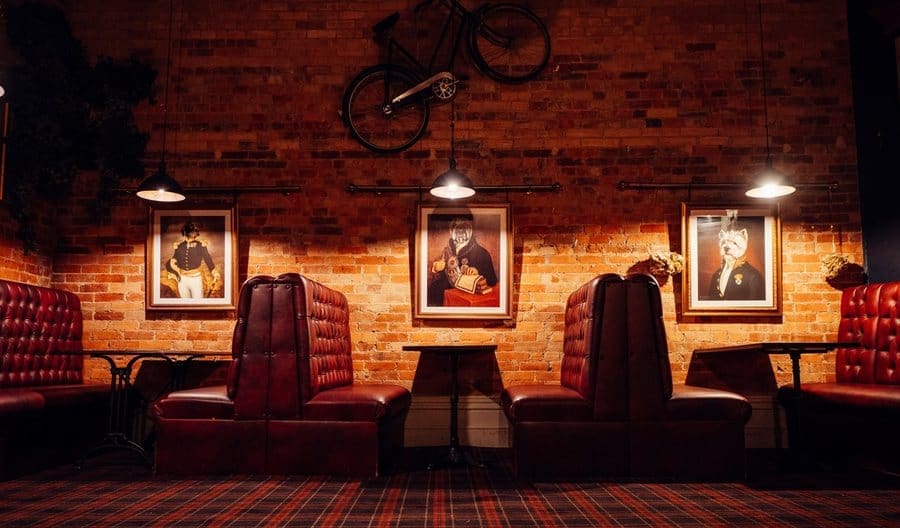 The Green Room at Canvas Bournemouth, a small private room for Christmas get-togethers